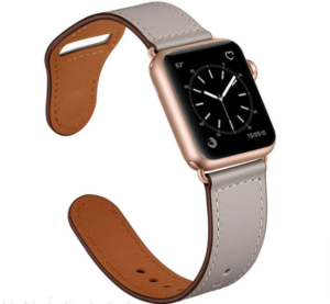 【Apple-Watch-バンド-41-40-38mm】ピンバックル-レザー-アイボリー-for-Apple-Watch-SE-第2-1世代-Series8-7-6-5-4-3-2-1-Esalta-iPhoneケースは-UNiCASE